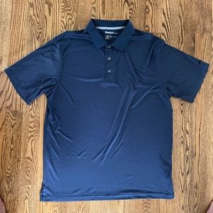 Reebok Golf Speedwick Polo Shirt -1XLT (Heather Navy)